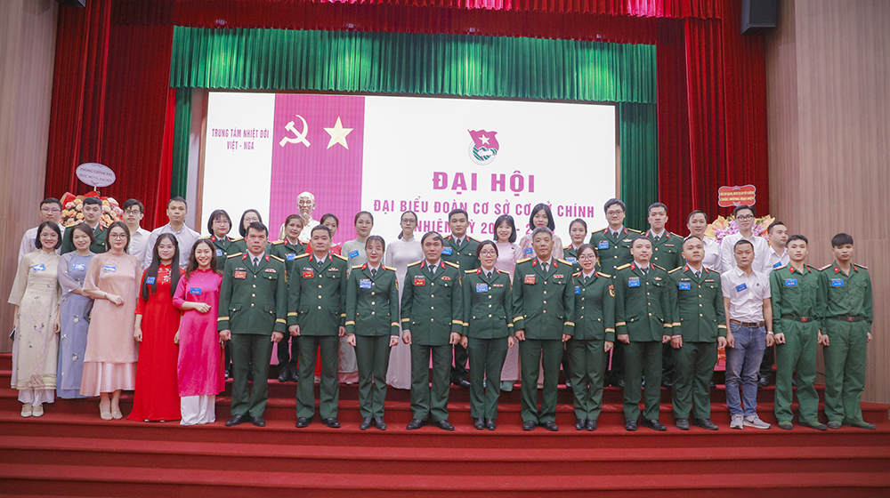 Đại hội đại biểu Đoàn cơ sở Cơ sở chính nhiệm kỳ 2025 - 2030: Phát huy vai trò xung kích sáng tạo của tuổi trẻ Trung tâm Nhiệt đới Việt - Nga